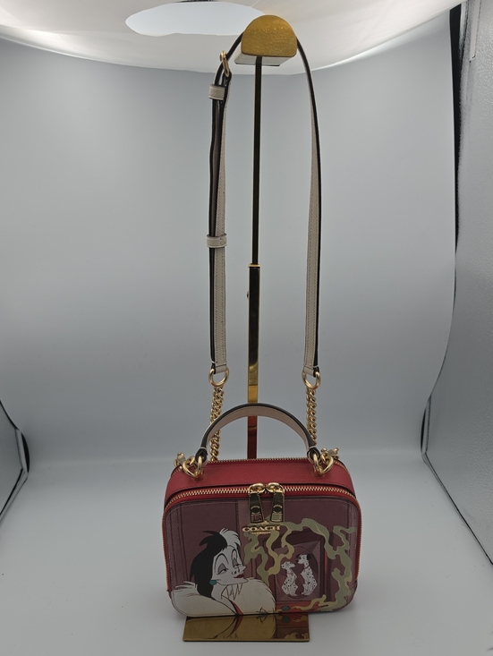 Coach Handbags - Coach X Disney Collab Cruela Limited Edition Lunch Box Small Crossbody (NWOT)❤️✨